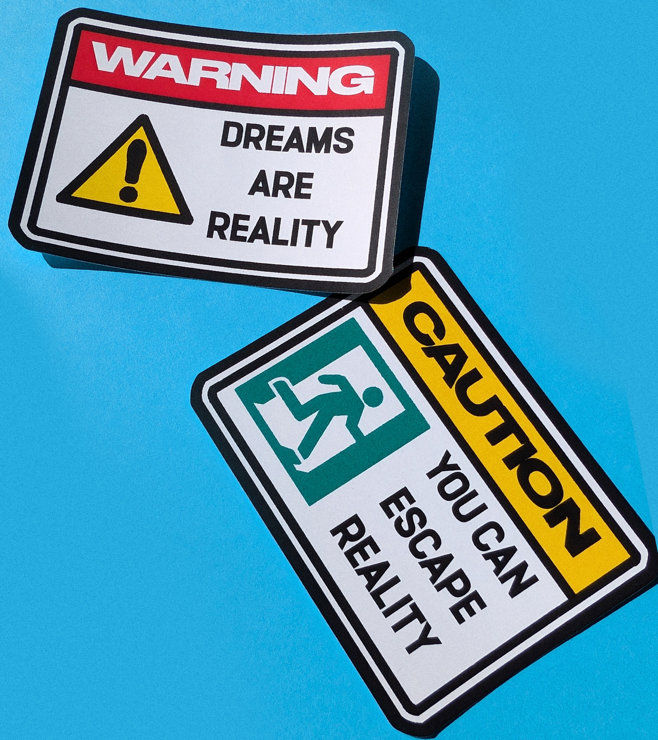Reality STICKERS.