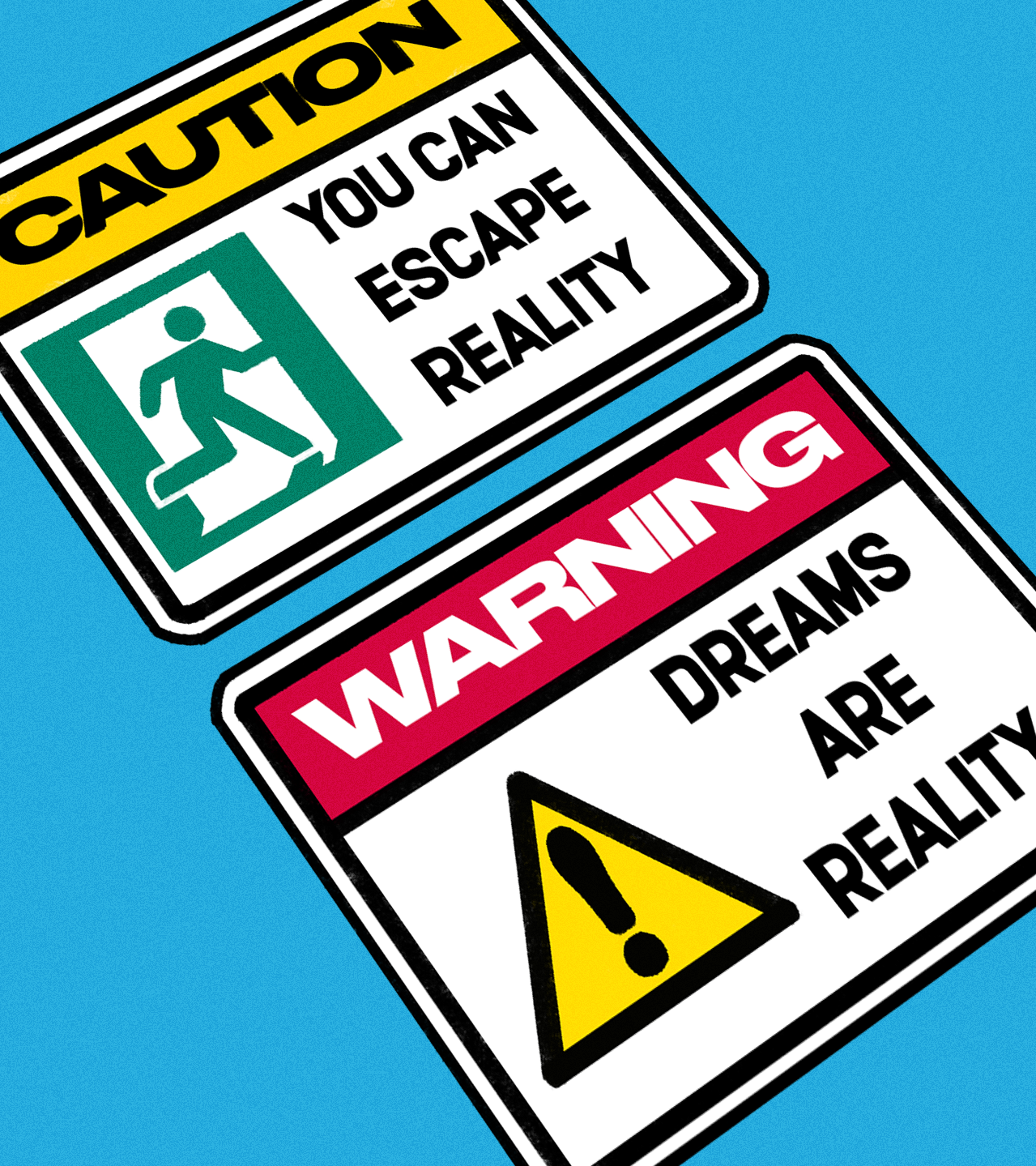 Reality STICKERS.