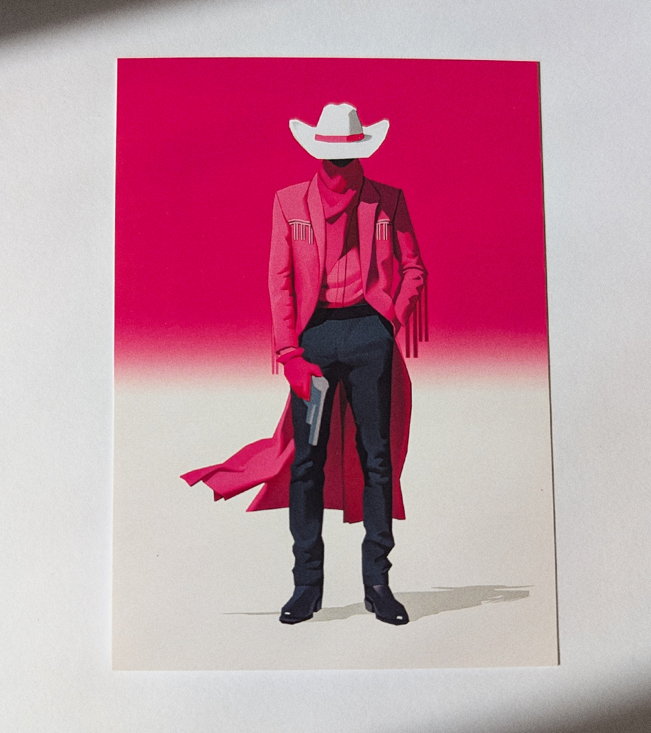 Pink Cowboy A6 PRINT.