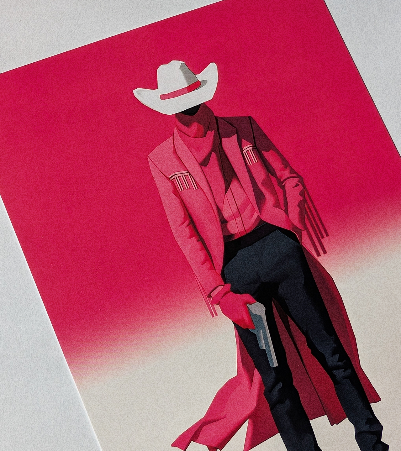 Pink Cowboy A6 PRINT.