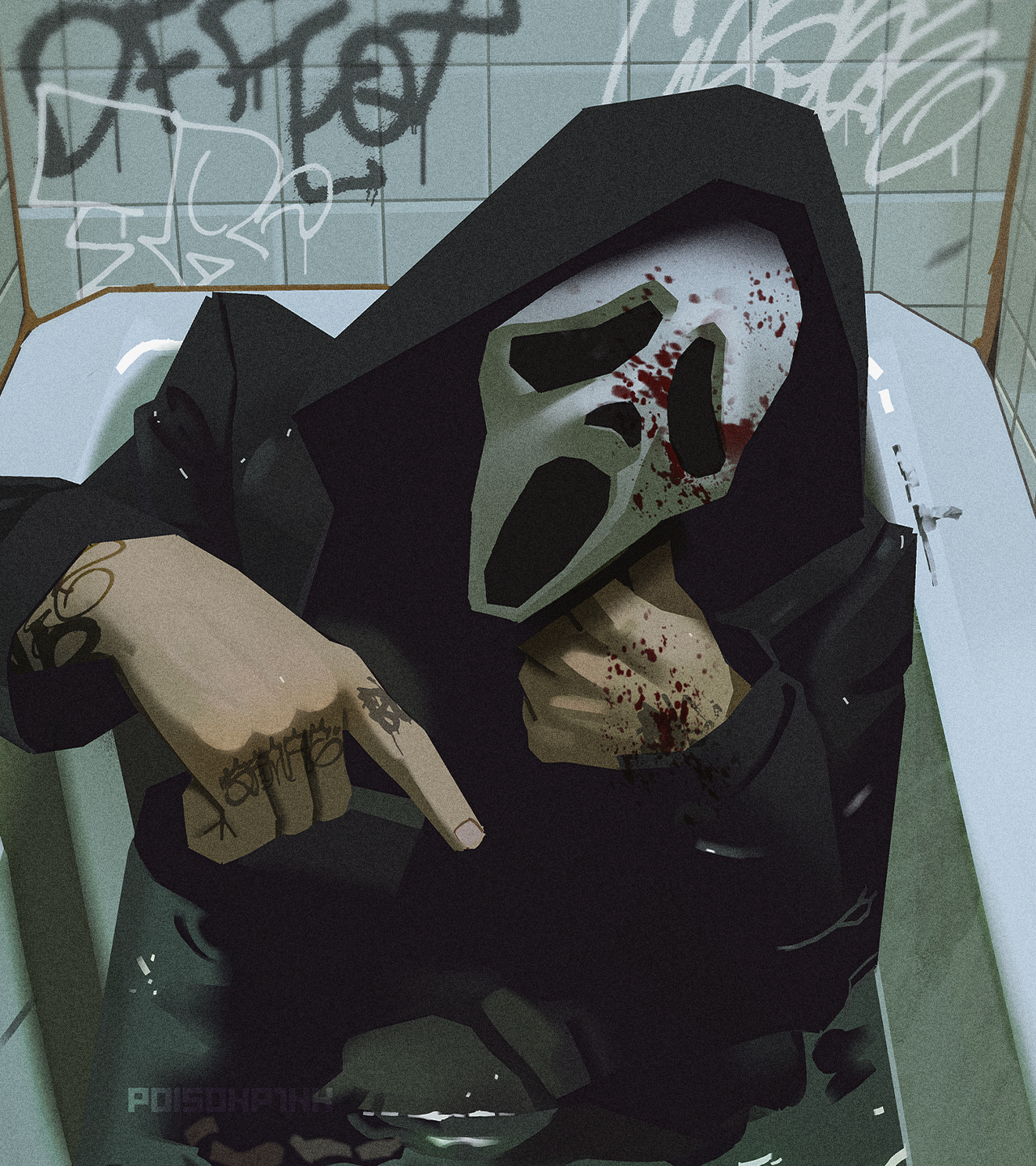 Slasher Tub A6 PRINT.