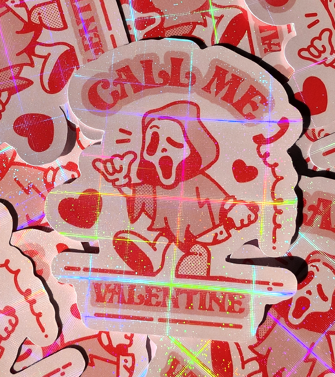 Call Me Valentine STICKER.