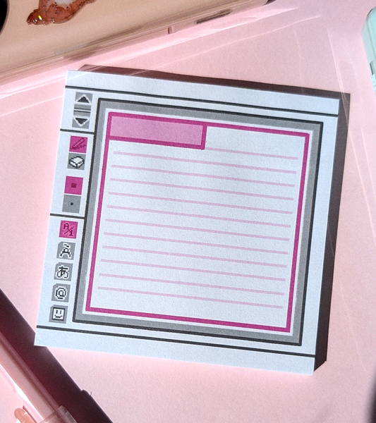 Retro Chat STICKY NOTE.
