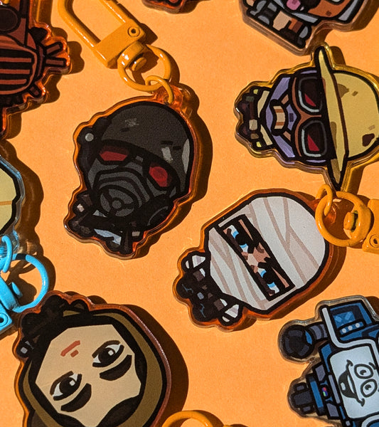 Mini FNV KEYCHAINS.