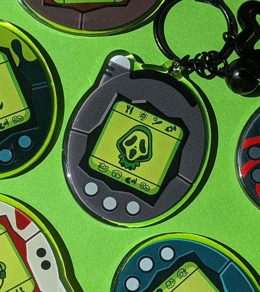 Slasher Tamagotchi V3 KEYCHAINS.
